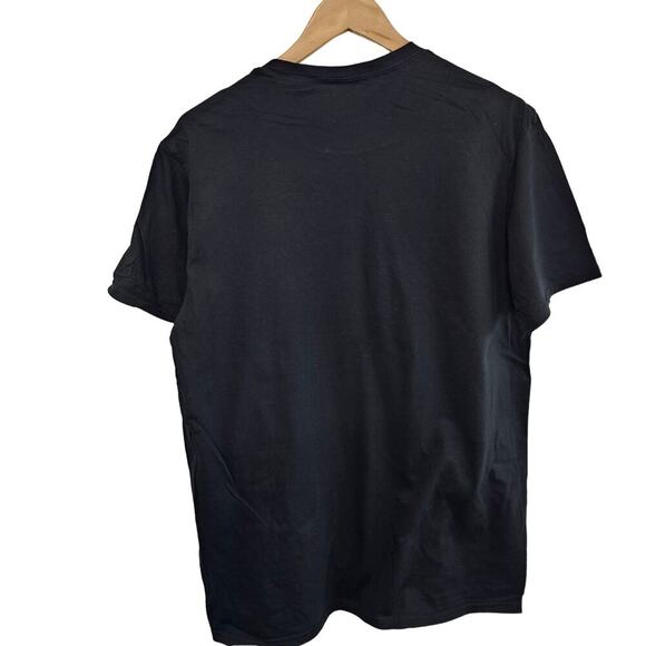 Oklahoma University OU T-Shirt Men Large Black Red Only One Horns Down Sooners - Picture 3 of 7